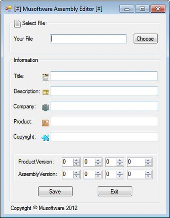 Musoftware Assembly Editor screenshot