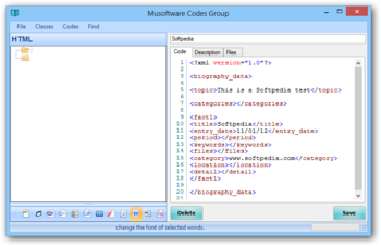 Musoftware Codes Group screenshot