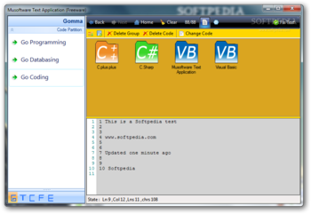 Musoftware Text Application screenshot 3