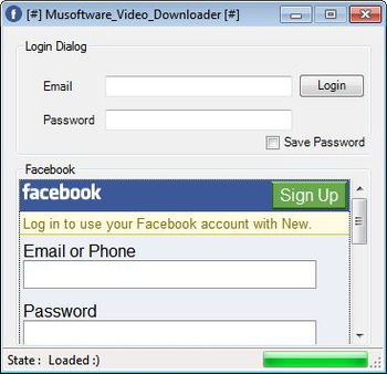 Musoftware Video Downloader screenshot