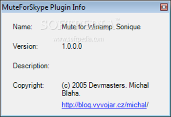 MuteForSkype screenshot 2