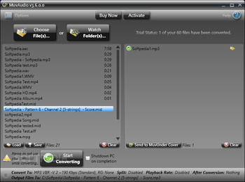 MuvAudio screenshot