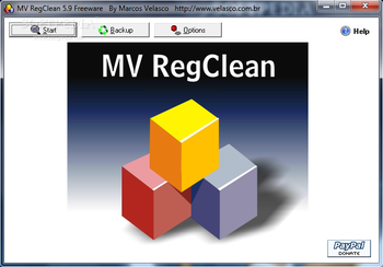 MV RegClean screenshot