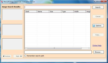Mwisoft Image Search screenshot