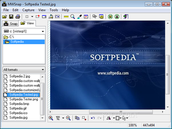 MWSnap screenshot 2