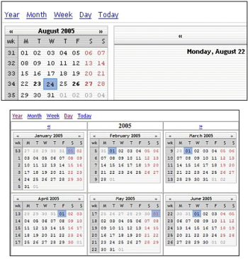 MX Calendar screenshot 2