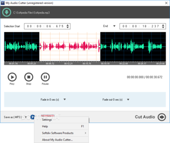 My Audio Cutter screenshot 2