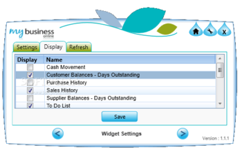 My Business Online Widgets screenshot 6