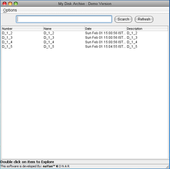 My Disk Archive screenshot 4