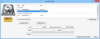 My Disk Wiper screenshot