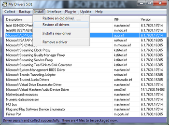 My Drivers Professional Edition screenshot 4