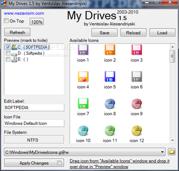 My Drives screenshot