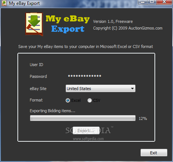 My eBay Export screenshot 2