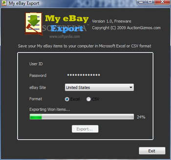 My eBay Export screenshot 3
