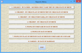 My Family History Web Site screenshot 7