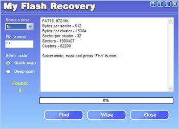 My Flash Recovery screenshot