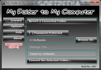 My Folder to My Computer screenshot