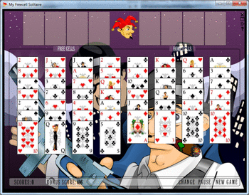 My Freecell Solitaire screenshot