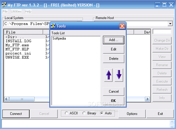 My FTP screenshot 2