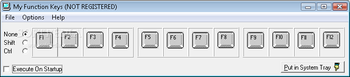My Function Keys screenshot