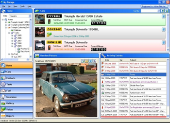 My Garage Manager screenshot