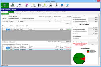 My Home Software screenshot