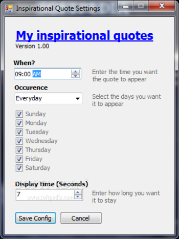 My Inspirational Quotes screenshot 2