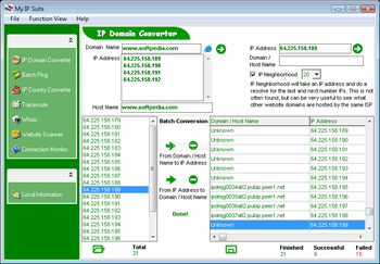 My IP Suite screenshot