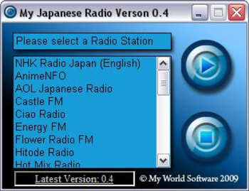 My Japanese Radio screenshot