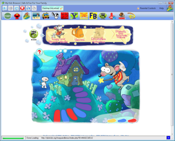 My Kids Browser screenshot 2