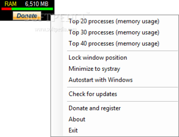 My Memory Monitor screenshot