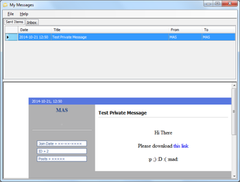 My Messages screenshot 3