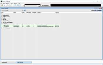 My MP3 Organizer screenshot