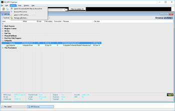 My MP3 Organizer screenshot 2