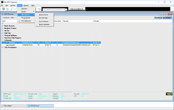 My MP3 Organizer screenshot 3