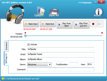 My Mp3 Splitter screenshot 2