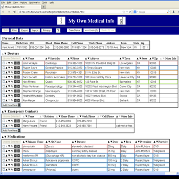 My Own Medical Info screenshot 3
