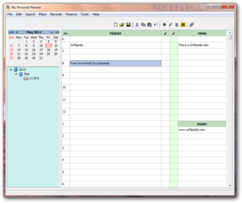 My Personal Planner screenshot