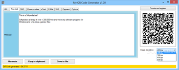 My QR Code Generator screenshot 2