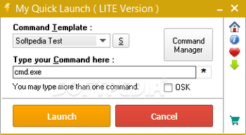 My Quick Launch (LITE Version) screenshot