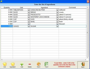 My Recipebook Professional screenshot 10