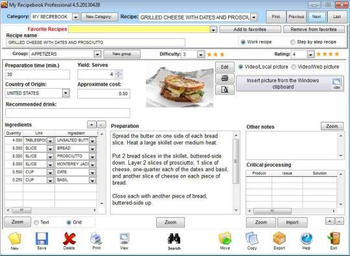 My Recipebook Professional screenshot 8