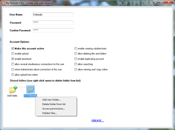 My Remote Files screenshot 2