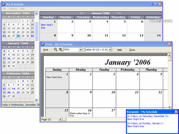 My Schedule screenshot 3