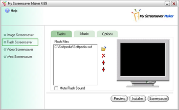 My Screensaver Maker screenshot 2