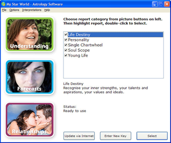 My Star World - Astrology Software screenshot 2