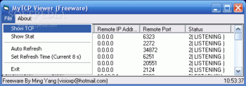 My TCP Viewer screenshot 3