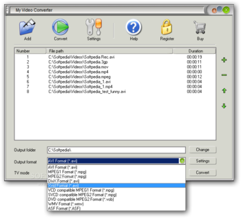 My Video Converter screenshot 2