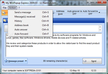 My WinPopup Express screenshot 2