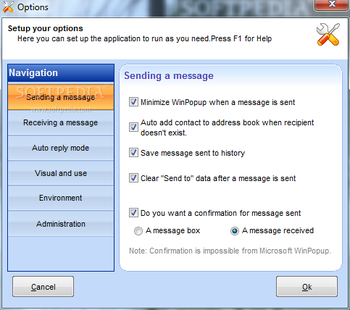 My WinPopup Express screenshot 3